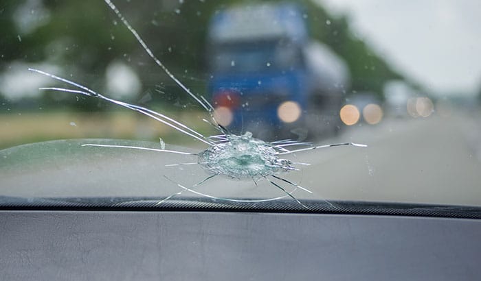 Why You Shouldn't Hide a Windshield Rock Chip