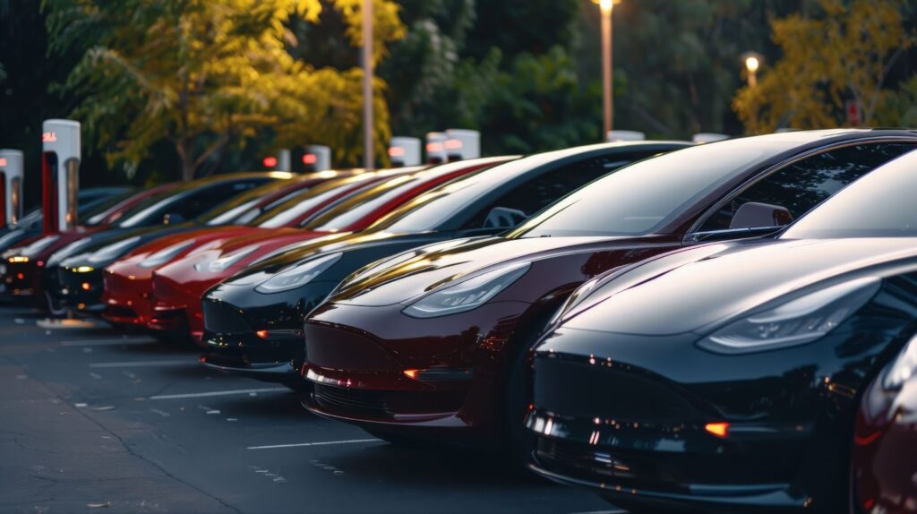 Teslas new Model 3 revolutionizes the electric car industry, showcasing advanced technology and design for fleet vehicle service.